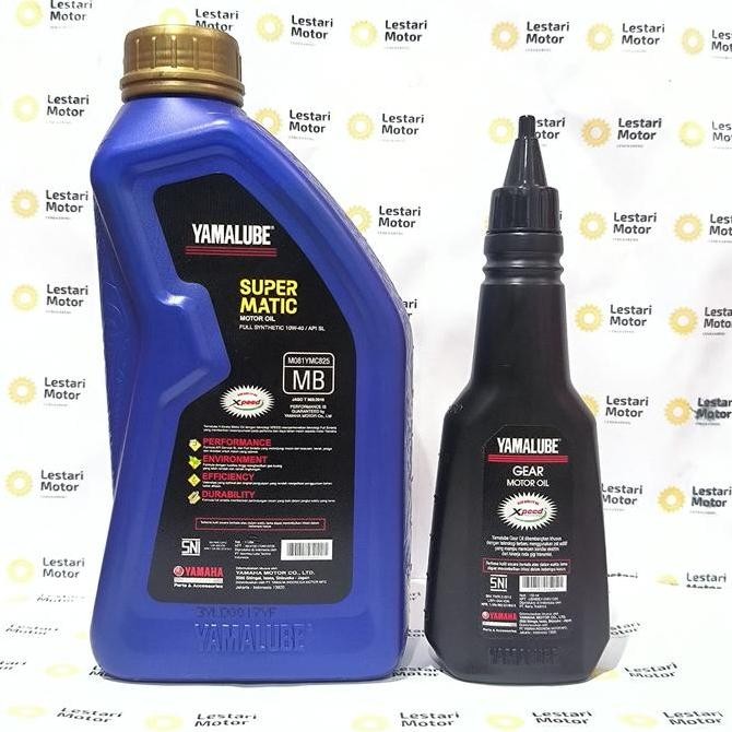 Paket Oli Motor Nmax Yamalube Super Matic 1L Asli Yamaha Original