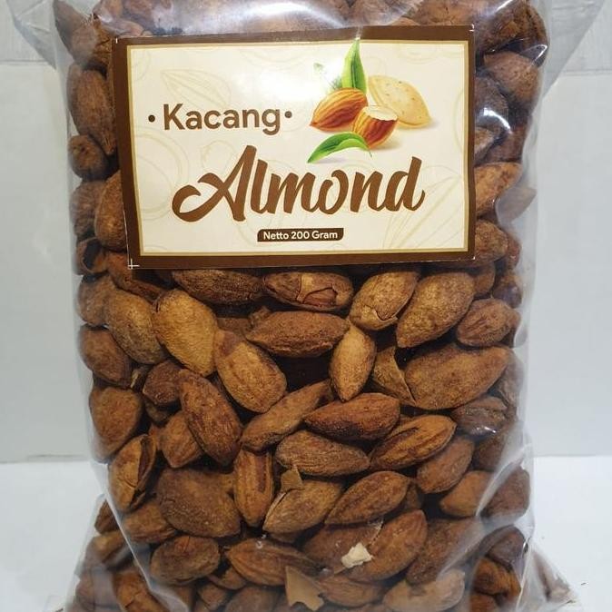 

Grosir Kacang Almond Panggang Roasted 1 Kg Kacang Almond Cangkang Rasa Susu