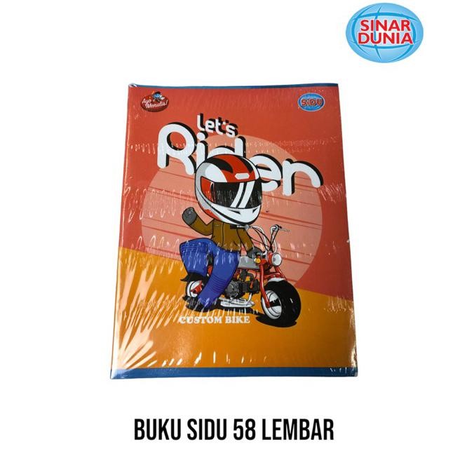 

Buku Tulis Sinar Dunia SIDU 58 Lembar Grosir Murah 1 Pack isi 10 Buku