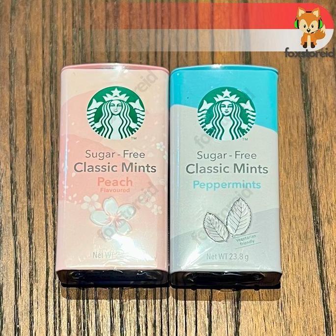 

Murah Starbucks Mints Sugar Free Classic Peach Peppermints 23.8Gr