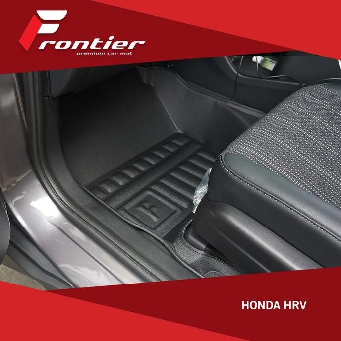 // Karpet Mobil Frontier Untuk Honda Hrv Type Classic Black
