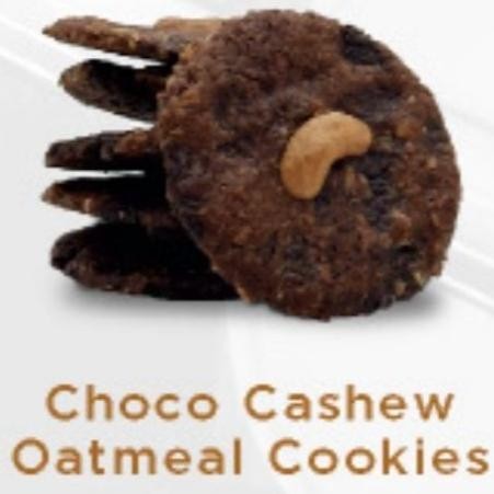 

Choco Cahew Oatmeal Cooie