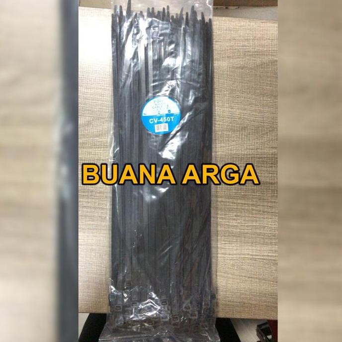 

Kabel Ties Fort 450T 450 x 7.6mm Cable Tie panjang 45cm Hitam / Putih