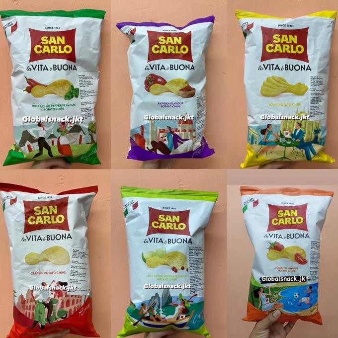 

Sale San Carlo La Vita E Buona Lime & Pink Pepper / Classic Potato Chips