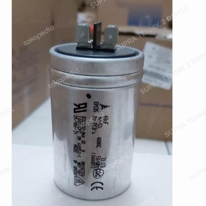 $$$$] KAPASITOR AC PANASONIC 40UF EPCOS ORIGINAL