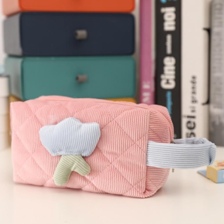 

Ox04 Mismi Melly Pencil Case Kotak Pensil Sekolah Korduroi Stylish Cute Tas Pouch Makeup Perempuan Trendy - Pc2M Ox04