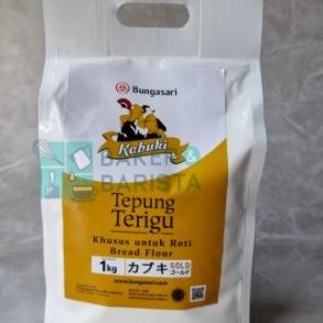 

Tepung Teru Abui Gold Bungaari Bread Flour Tepung Roti 1G