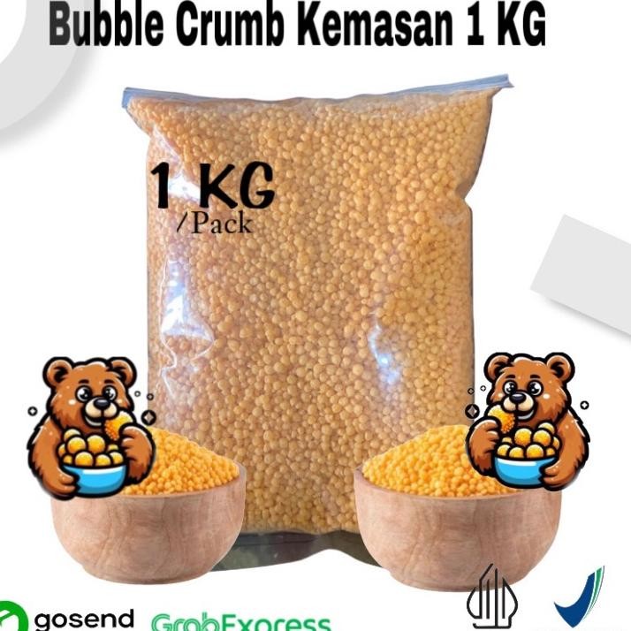 

Primera Tepung Roti Bubble Crumb 1 G Tepung Bulat Crumble Tepung Nugget 1 Gram