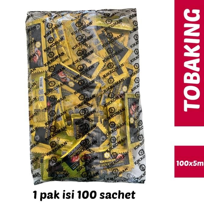 

HIW Kikkoman Soy Sauce Sachet Kecap Asin Sachet 5ml x 100biji
