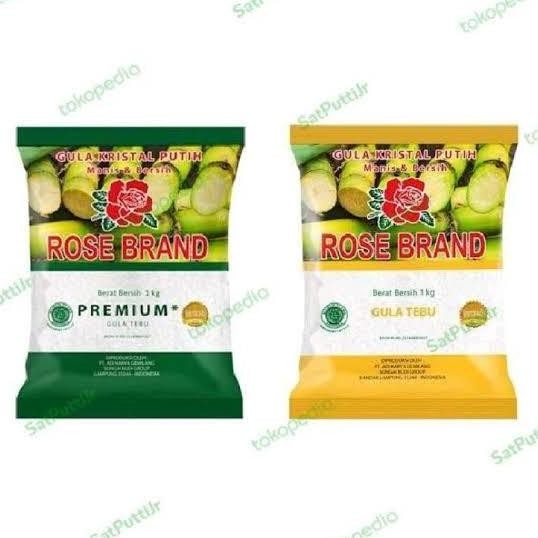 

HIW Gula Rose brand premium 1 kg kuning murah