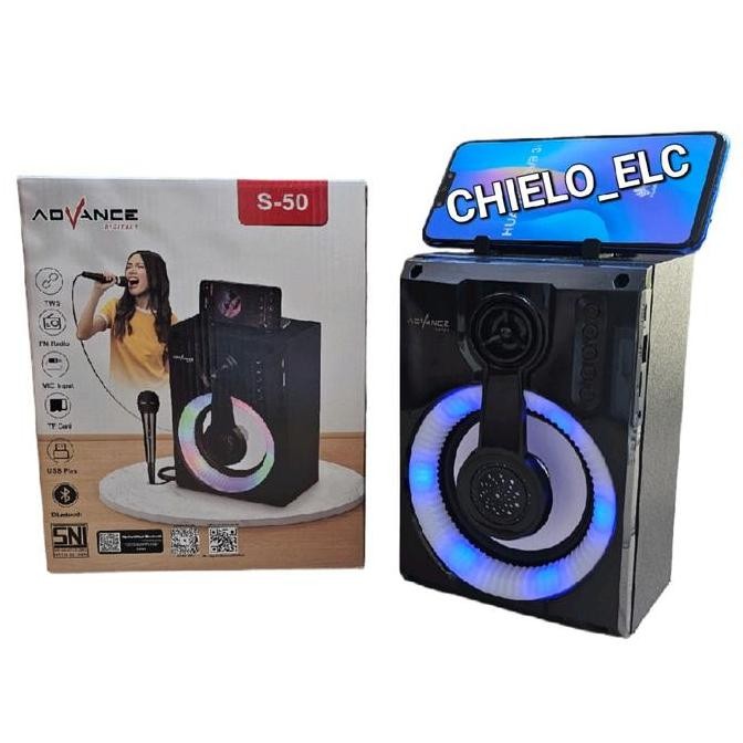 Speaker Portable Advance S 50 ,Speaker Advance S50 ,Speaker Bluetooth Advance ,Advance S 50 Original