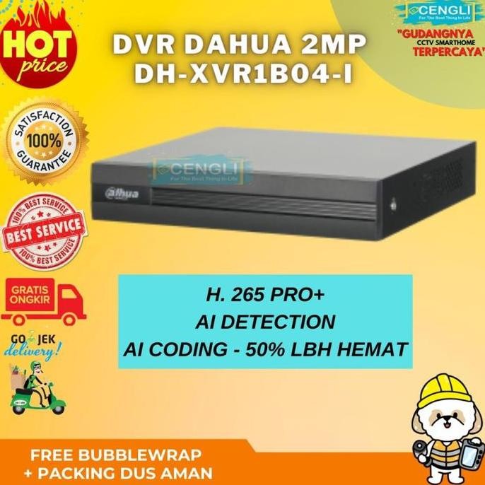 NVR DAHUA DHI-NVR1104HS-S3/H 4 CHANNEL - NVR DAHUA GARANSI RESMI