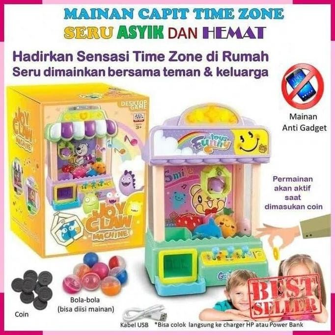 mainan mesin capit boneka / mainan anak