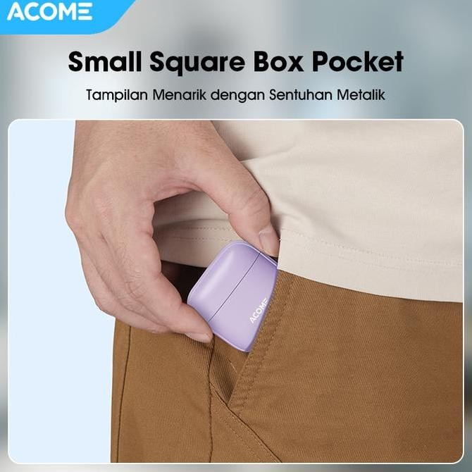 Acome Q1 Airdots True Wireless Bluetooth Earbuds Earphone Tws New Stok