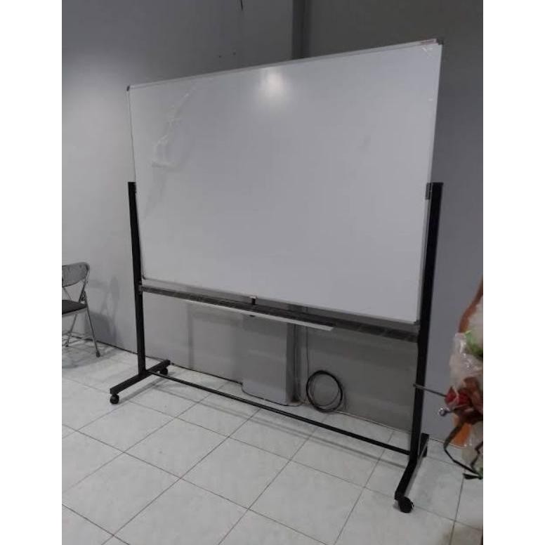 

READY PAPAN TULIS WHITEBOARD STANDING 90X180 CM SINGLE F