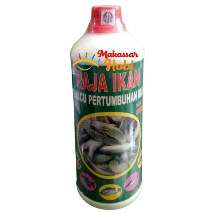 Terlaris Raja Ikan 1 Liter Vitamin Probiotik Obat Pemacu Pertumbuhan Ikan Lele