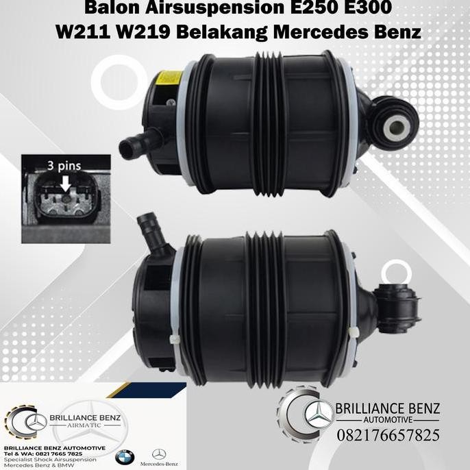 Shock Airsuspension Balon W211 Belakang Mercedes Benz / Airspring W211 Top Produckk