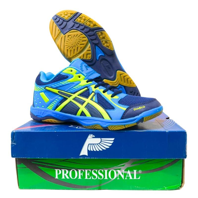 Sepatu Badminton Diablo / Sepatu Bulutangkis Cuci Gudang