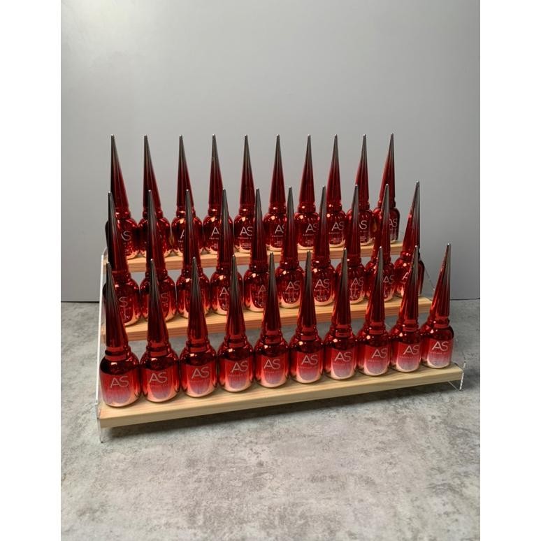 NAIL DISPLAY ACRYLIC KAYU RAK PAJANGAN KUTEK