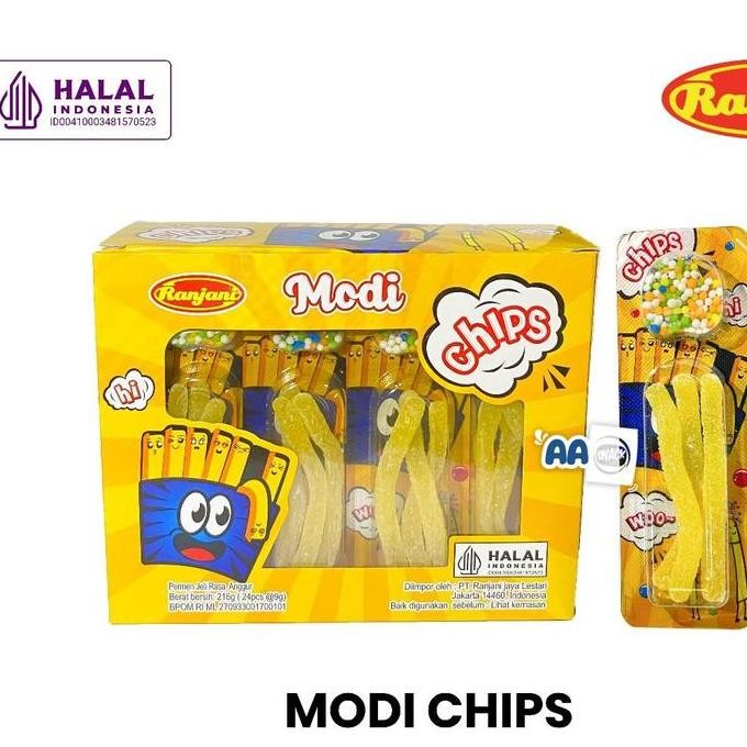 

HIW PERMEN MODI CHIPS ISI 24 X 9 GR