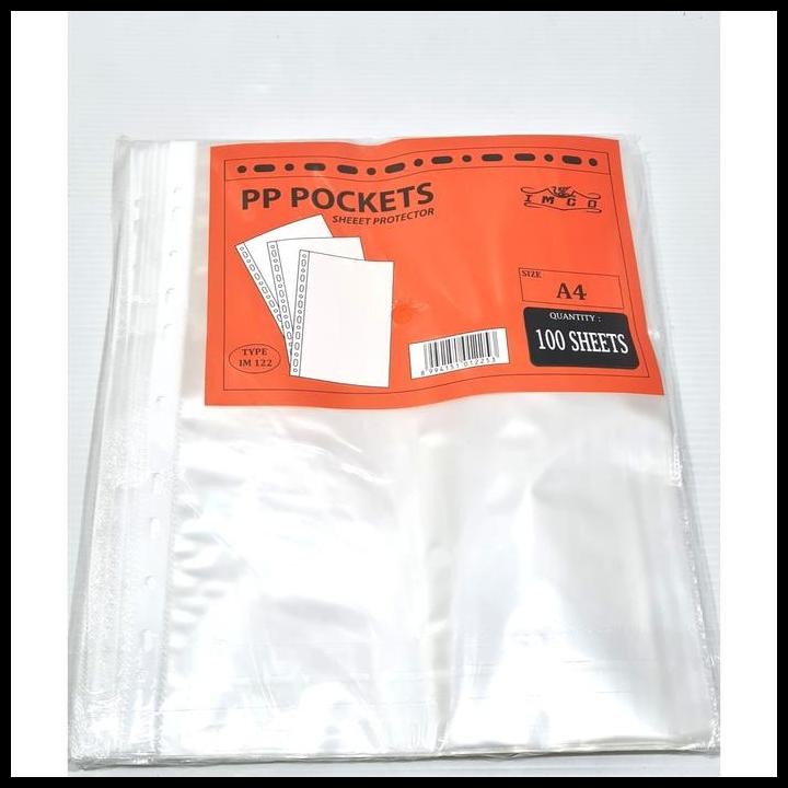 

Pp Pocket A4 100 Lembar Sheet Protector Termurah
