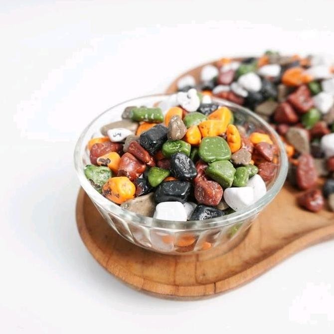 

HIW Coklat kerikil arab asli 1kg 500g 250g 100g batu krikil turki manis dan renyah camilan paketan oleh oleh haji umroh Chocolate Food Cokelat