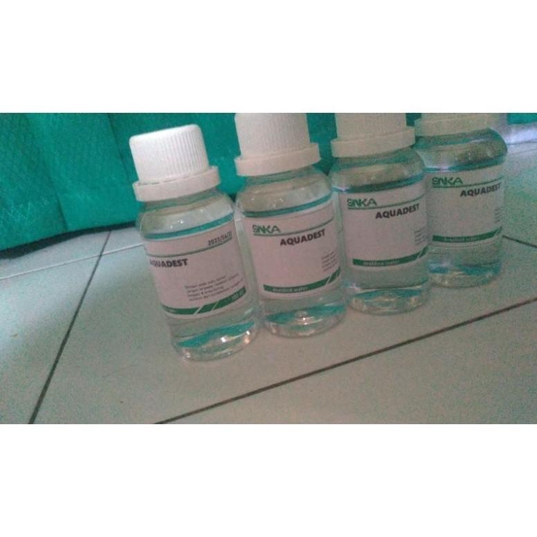 Ready Aquadest / Aquades / Air Murni /  100Ml