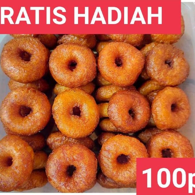 

HIW KUE CINCIN GULA MERAH 100pcs kue ali mini kue tradisional