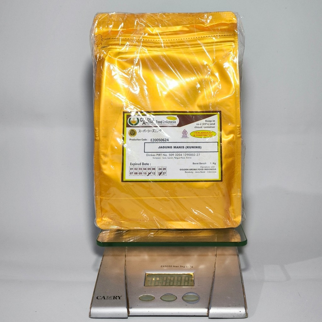 

BUMBU TABUR MANIS 1 KG RASA JAGUNG MANIS (KUNING) COCOK U/ POPCORN ANEKA KERIPIK TABURAN CAKE, HALAL