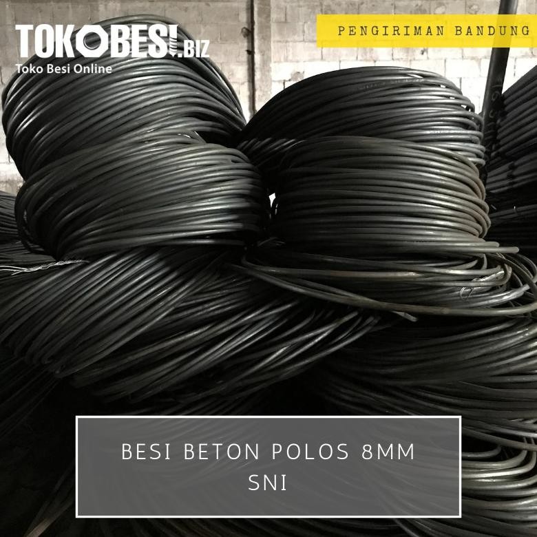 NEW!!! Besi beton polos 8mm SNI