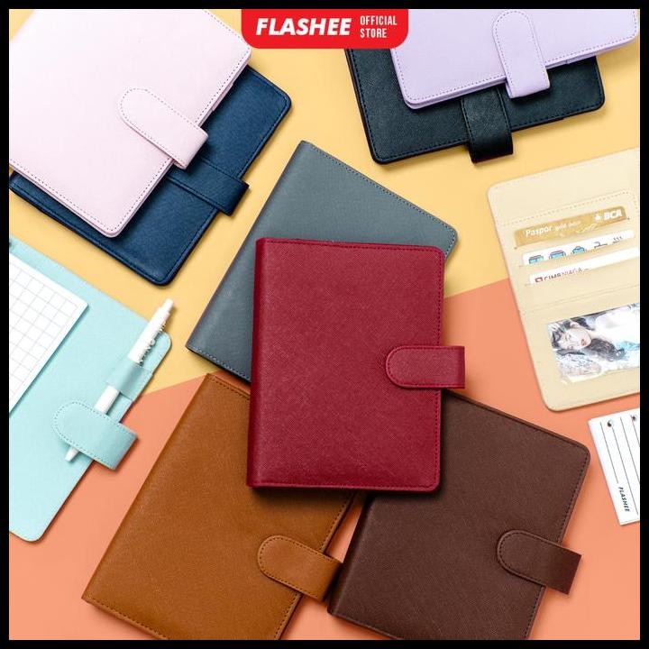 

Notebook Mini Binder Polos A6 6 Ring Eksklusif Agenda A6 Polos Binder Berkualitas Multifungsi Terbaru