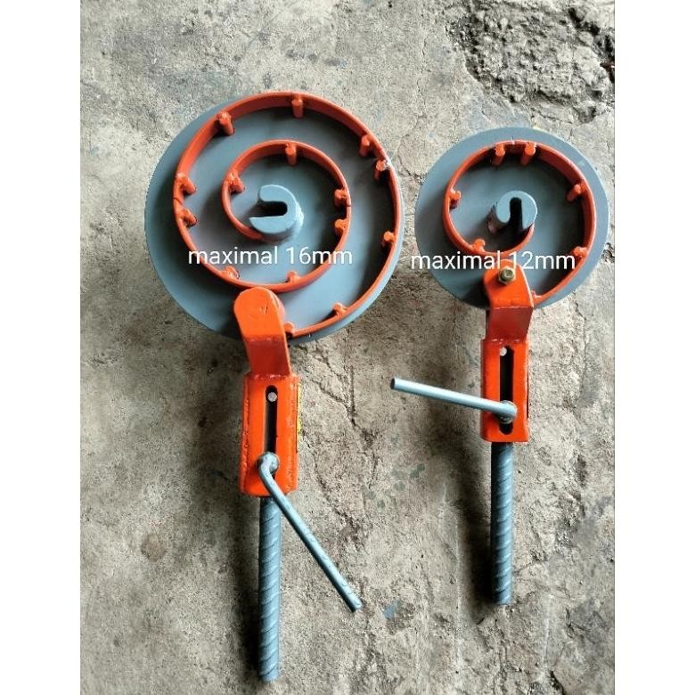 NEW [TERLARIS COD] alat bending besi sampai 16mm manual leter(S) simetris obat nyamuk.besi nako,besi