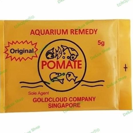 Terlaris Obat Ikan Pomate 5Gr Obat/Vitamin Ikan Sakit Pomate 5Gr