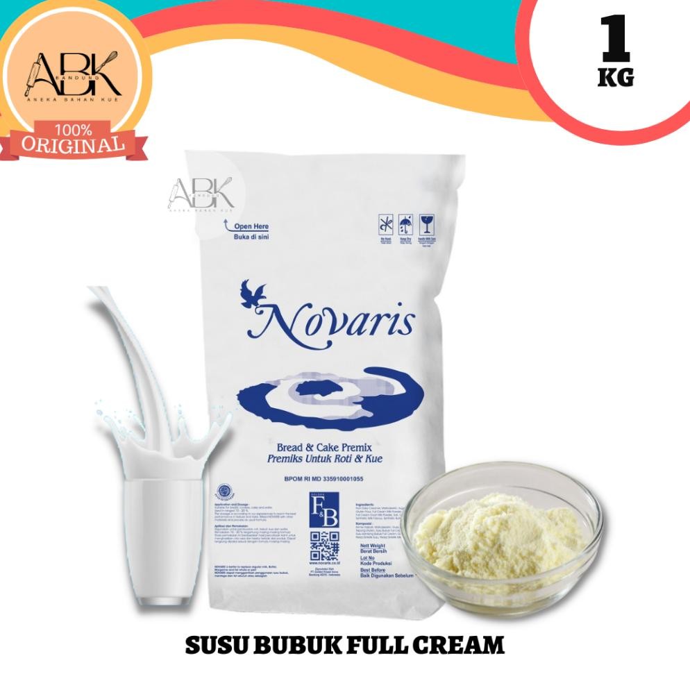 

NEW!!! Susu Bubuk Full Cream Novaris 1kg