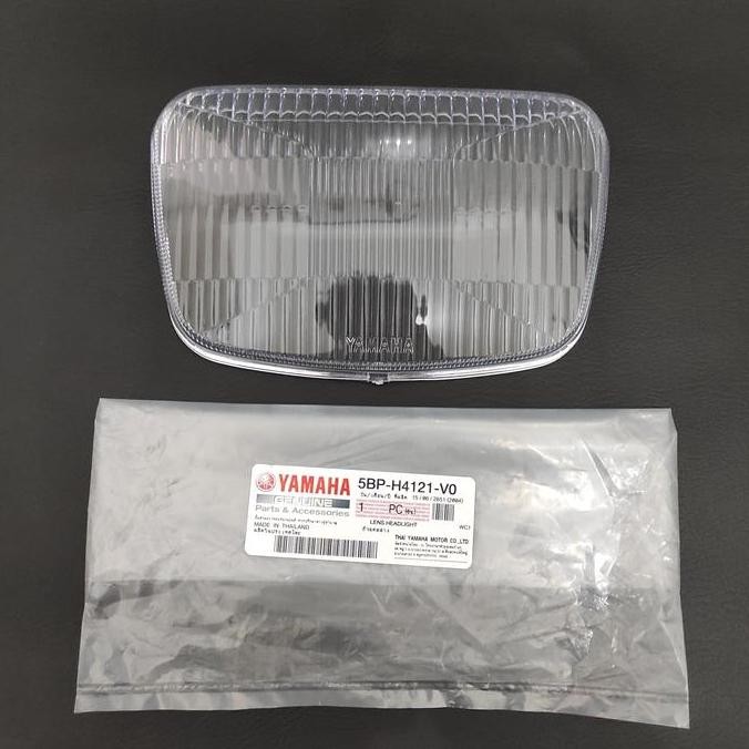 BEBAS ONGKIR - kaca mika lampu depan headlamp yamaha RX king RX-king oval original