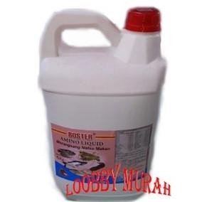 Terlaris Boster Vitamin Amino 5L 5Liter 5 Liter Booster Penambah Nafsu Makan Ikan Bandeng Lele Nila 