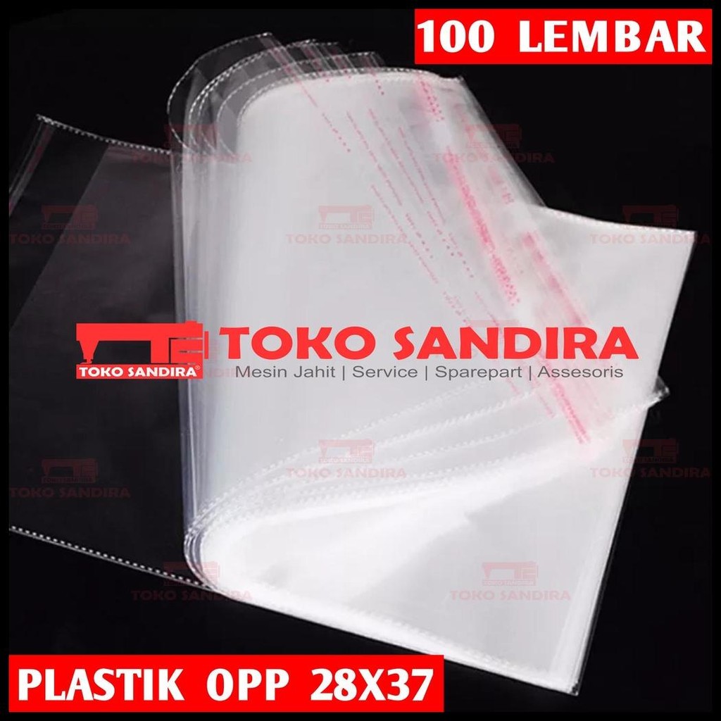 100 LEMBAR PLASTIK OPP TEBAL 03/OPP MURAH/PLASTIK OPP GROSIR/PLATIK OPP MURAH/PLASTIK PAKAIAN/PLASTI