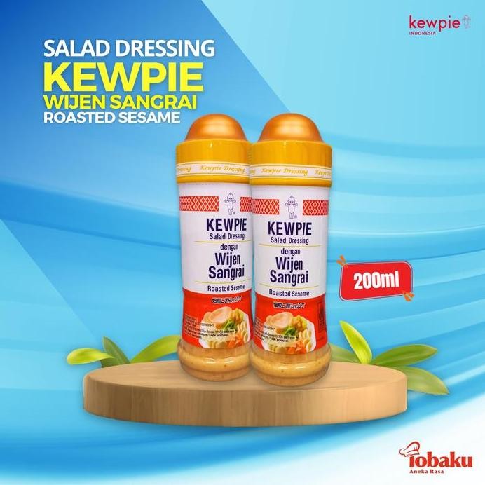 

Terlaris Kewpie Salad Dressing Wijen Sangrai Roasted Sesame 200Ml Bahan