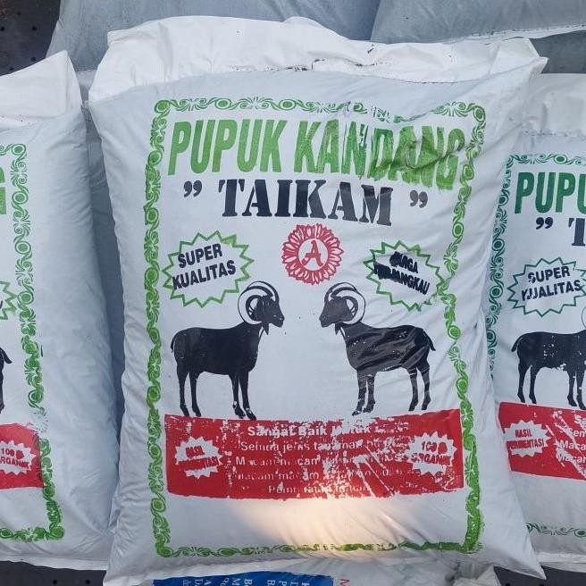 

Terlaris Pupuk Kandang Kambing Halus Media Tanam Organik Permentasi & Steril