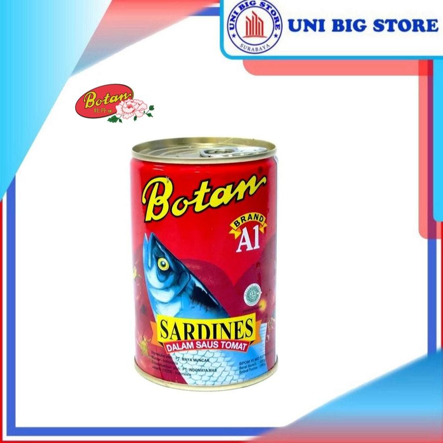 

Botan A1 Sardines in Tomato Sauce 425 gr Sarden Kaleng nUg