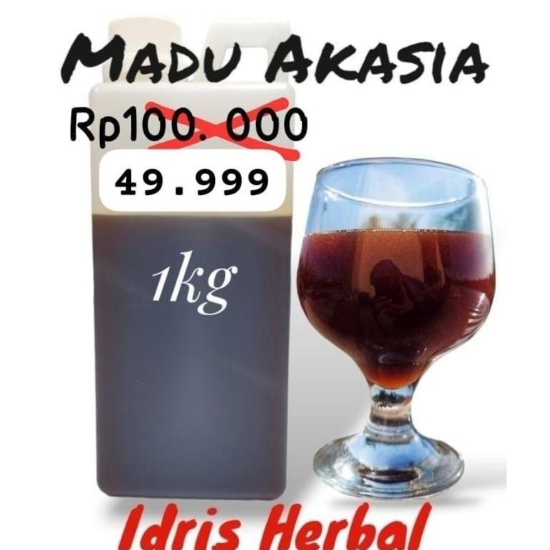 

Madu Asli Murni Akasia Sumatera 1kg Original Apis Melifera Full Nektar Raw Honey Polos Tanpa Label AST nUg