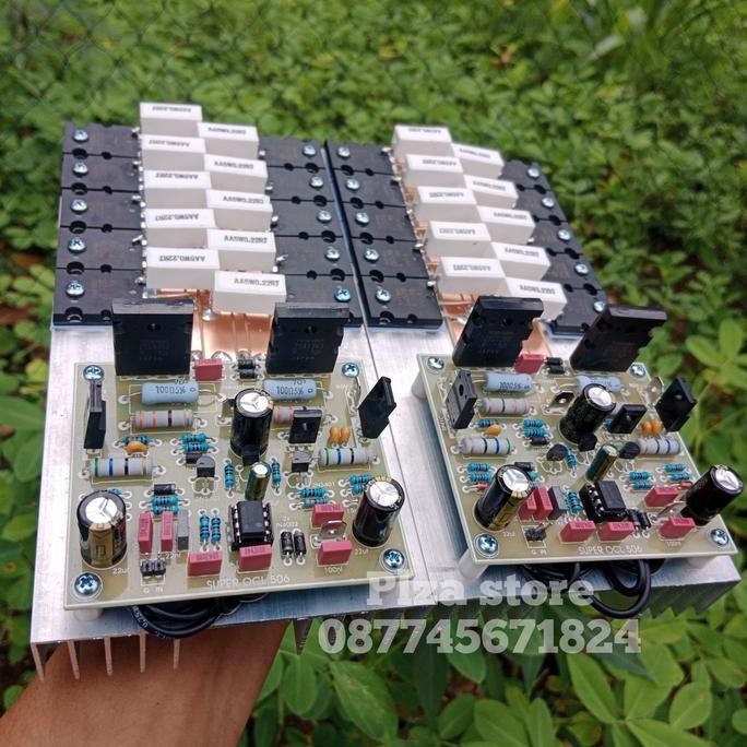 2.Pcs Kit Driver Power Amplifier Socl 506 Tef Lengkap Tr Final 5 Set New Stok