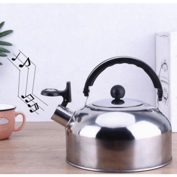 HJK (AJ) Teko Siul Stainless Steel 3Liter / Teko Siul Teko Bunyi