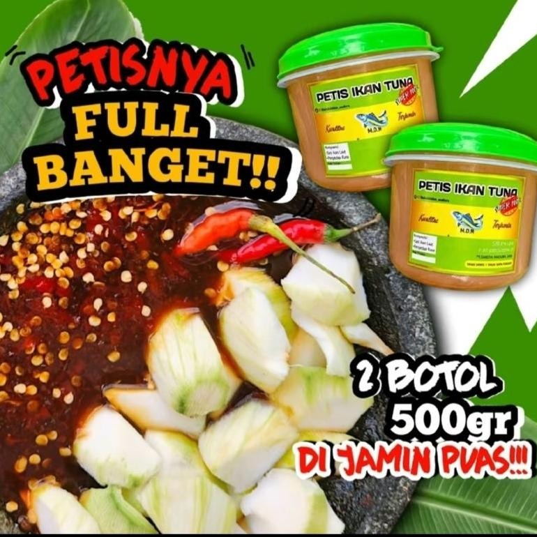 

(Sakera) 2pcs Petis Madura asli Ikan Tuna 500g nUg