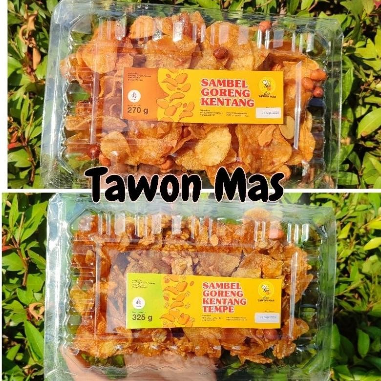 

stok baru Sambel goreng kentang kering kentang Tawon mas dan sambal goreng kentang tempe tawon mas tidak pedas dan sambal goreng kentang pedas kentang kacang teri nUg