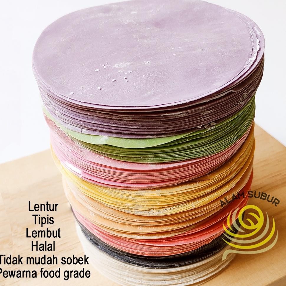 

Kulit Dimsum Tipis Lembut / Kulit Dimsum Halal. 250 Lembar - Diameter 8 Cm AST nUg