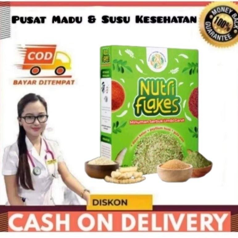 

Nutriflakes Sereal Umbi Garut untuk Mengatasi Asam Lambung, Maag, dan Gerd AST nUg