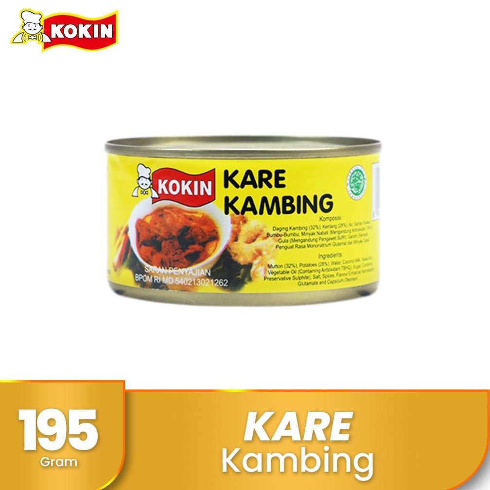 

Kari Kambing Makanan Kaleng Instan Siap Saji Halal 195 gr - KOKIN nUg