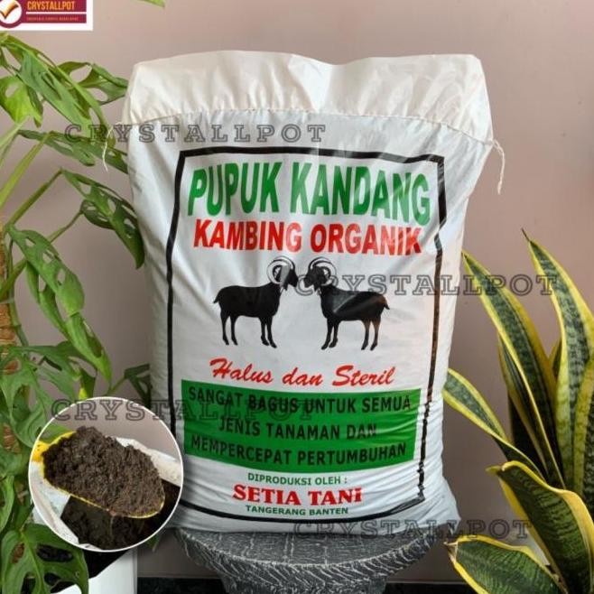 

Terlaris Nf_ Pupuk Kandang Kambing Organik Halus Dan Steril Mempercepat Pertumbuhan