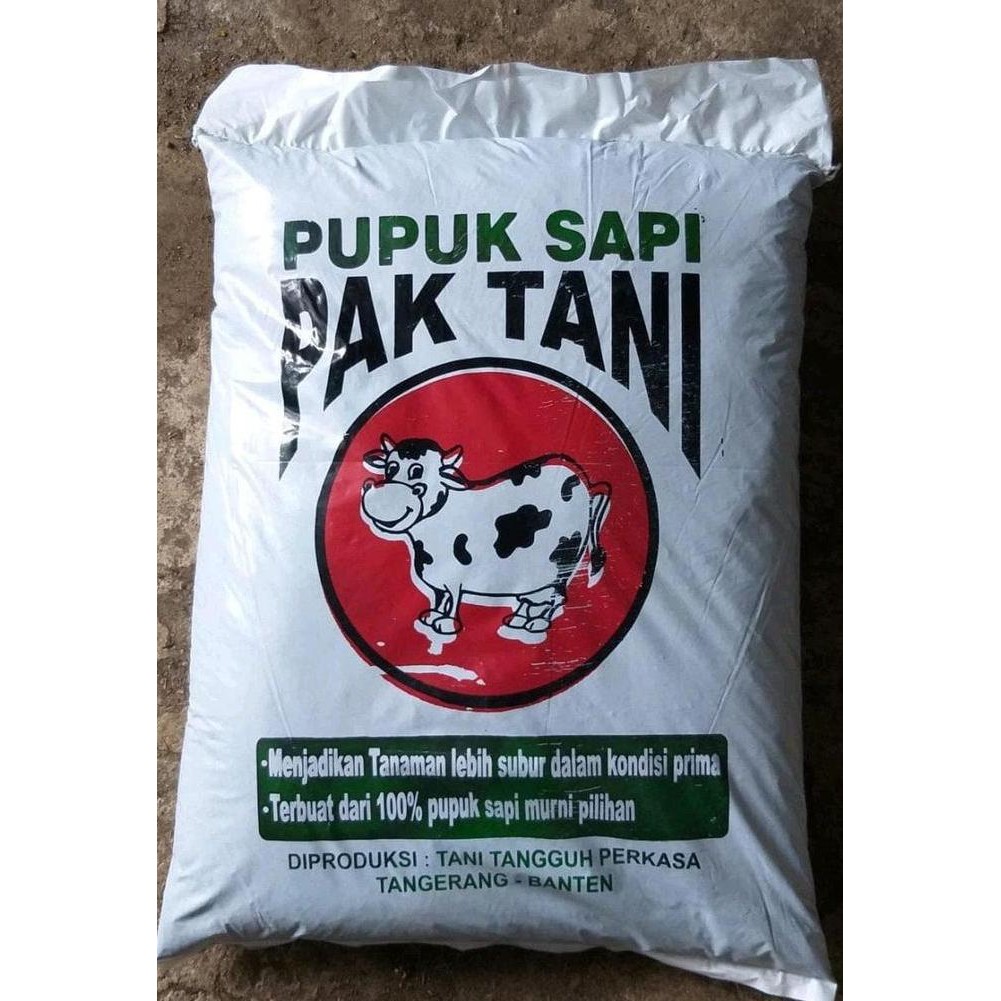 

Terlaris Pupuk Kandang Sapi Organik Pak Tani Via Gojek